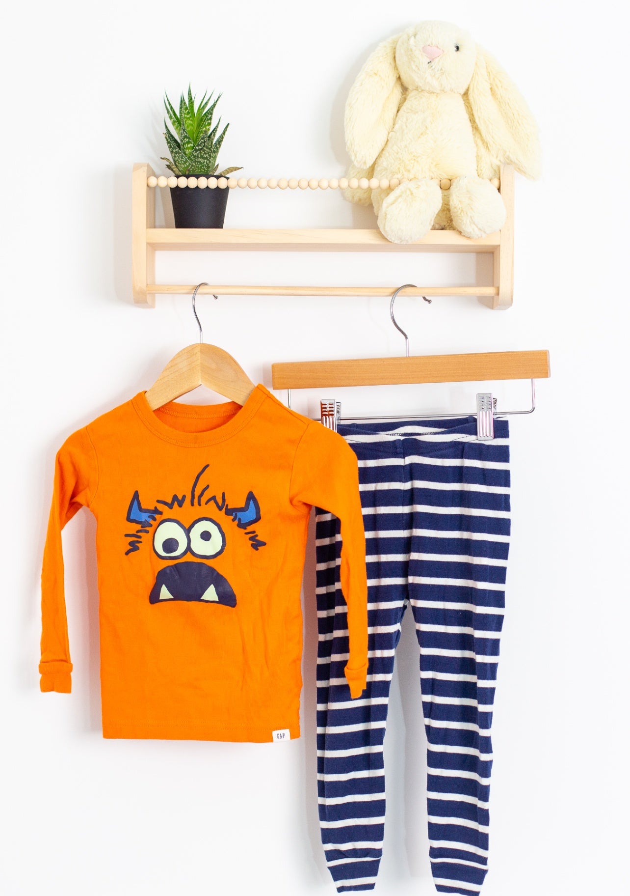 GAP Sleepwear 2T Navy blue and white