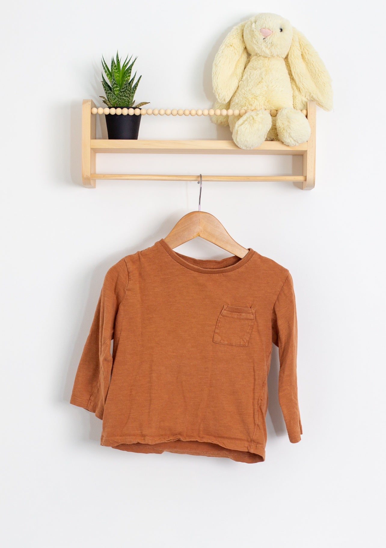 ZARA Children's T-Shirt 2T Rust Orange