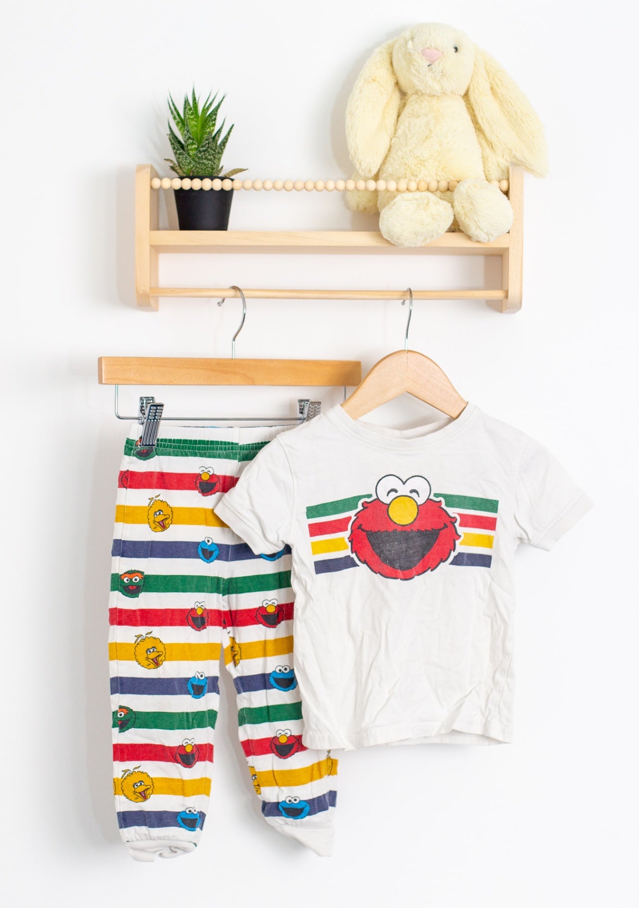 HBC Sleepwear 3T Multicolor Elmo PJs