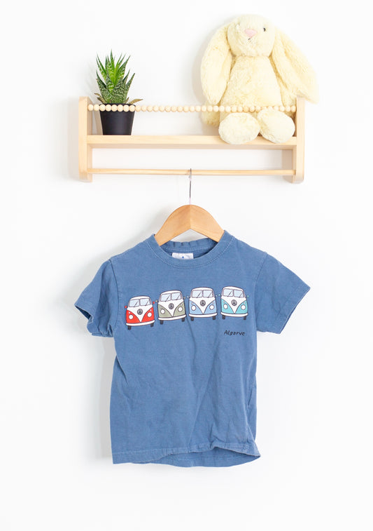 Algarave Car TShirt 4T Blue