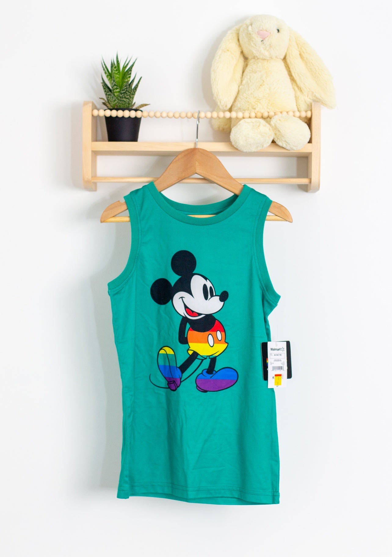 Disney Mickey M (7/8) Turquoise NWT
