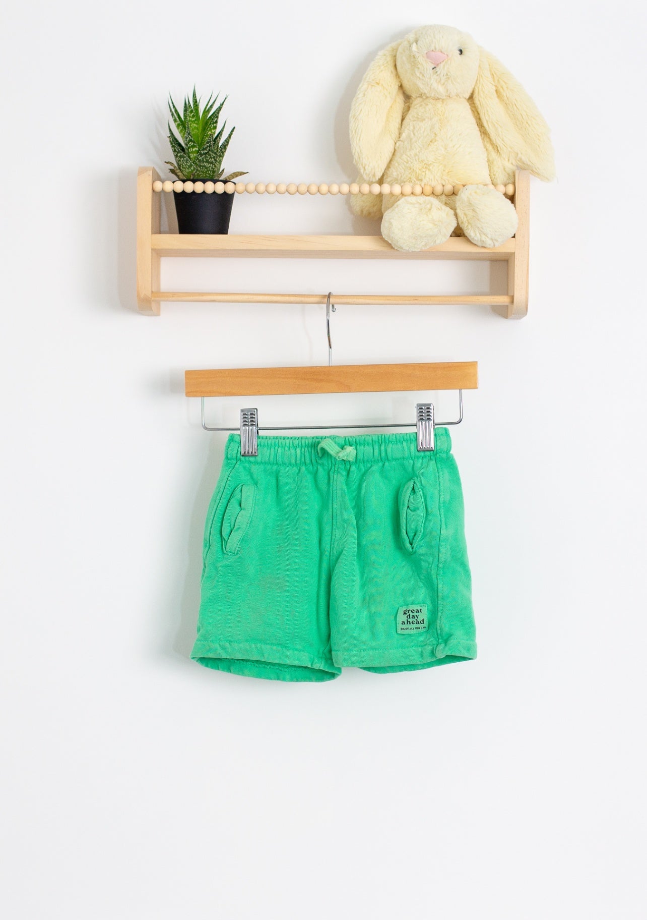 Zara Shorts 4T Green