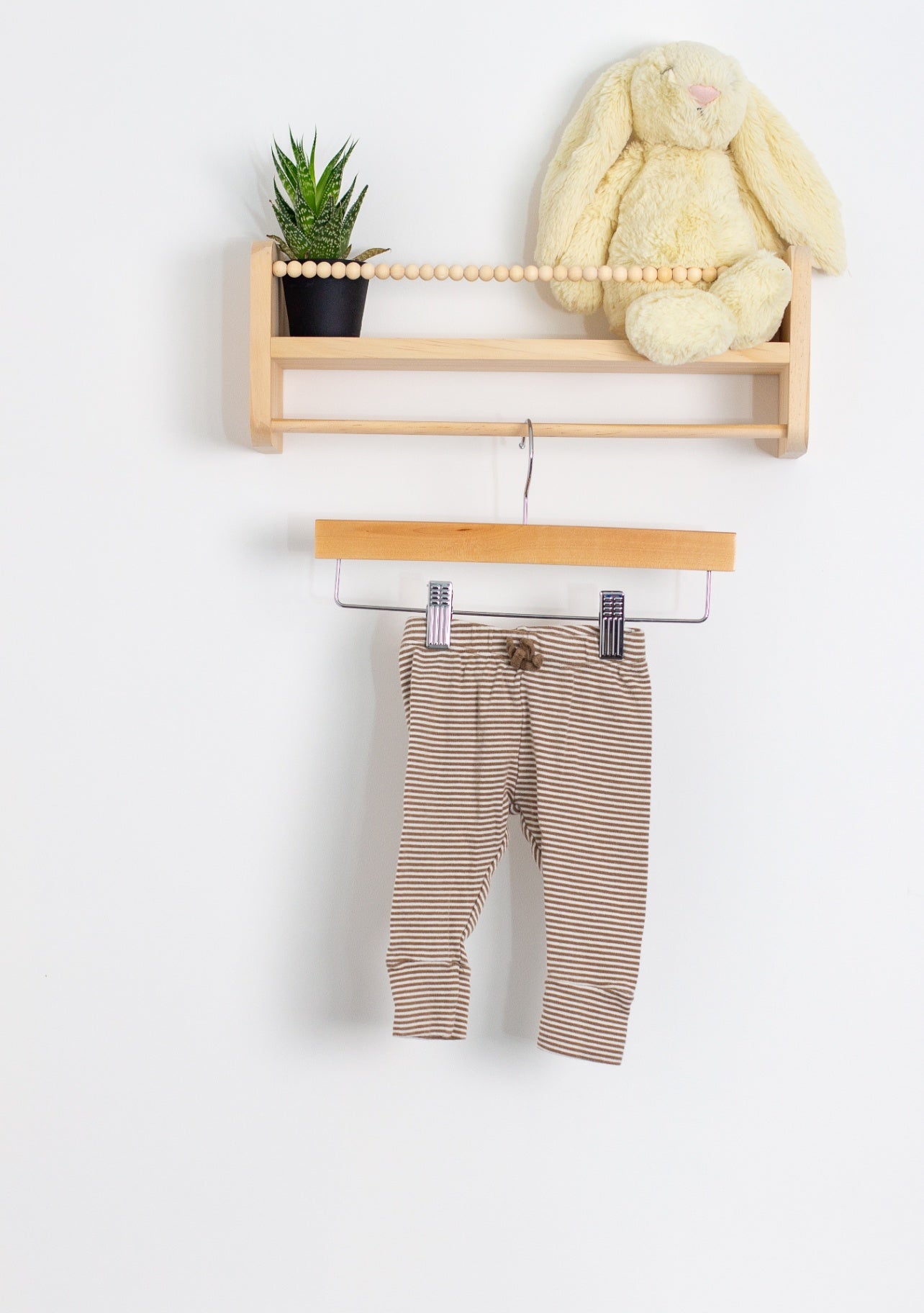 Little Bundles Tan Stripe Pants