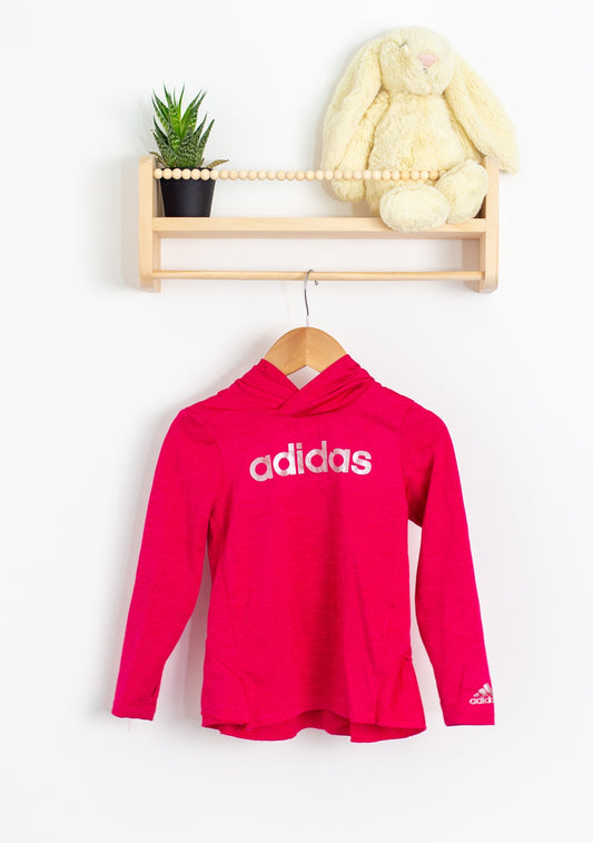 Adidas 2 Pink Lightweight Hoodie