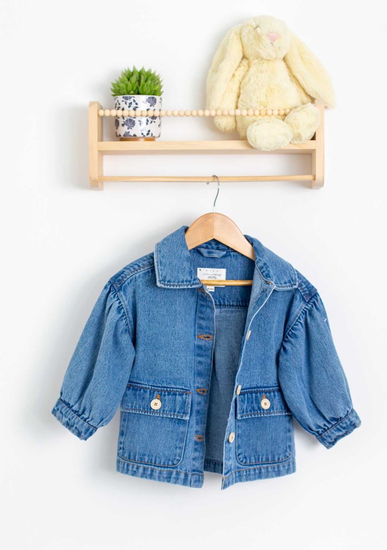 Rise Little Earthling 18-24M Blue Denim Jacket