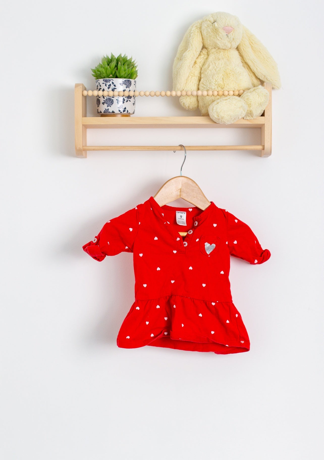 Carter's 9M Red Shirt