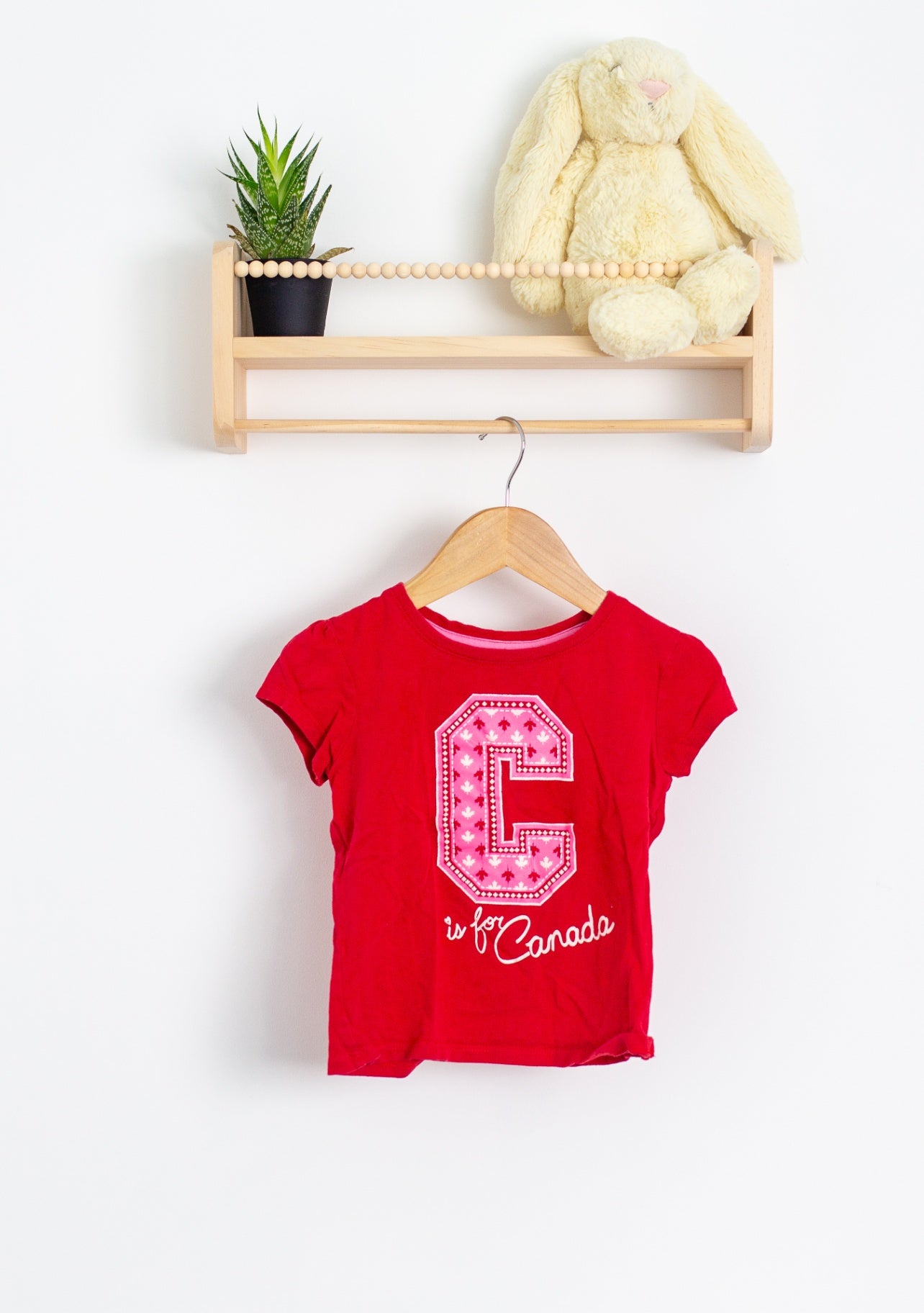 George 3T Red Canada Shirt