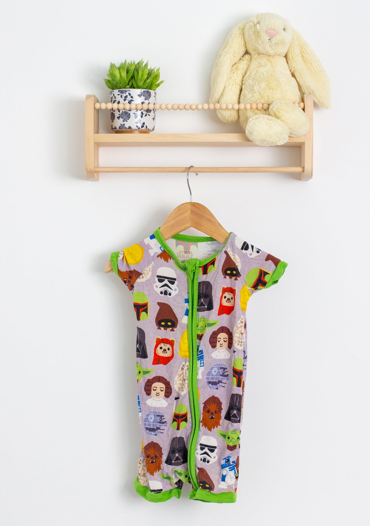Little Sleepies 12-18M Star Wars™ Legends of the Galaxy Shorty Zippy