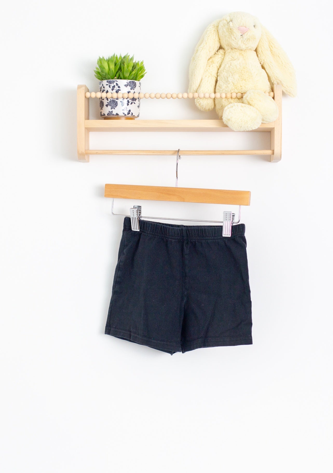 Carters 8 Black Biker Shorts