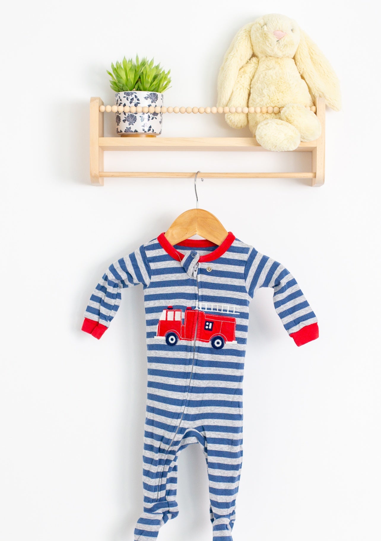 Carters 3M Blue, Red, White Sleeper