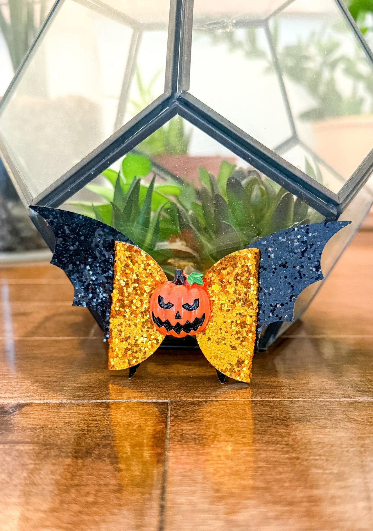 ElleBelle's Bowtique Halloween Pumpkin Bow