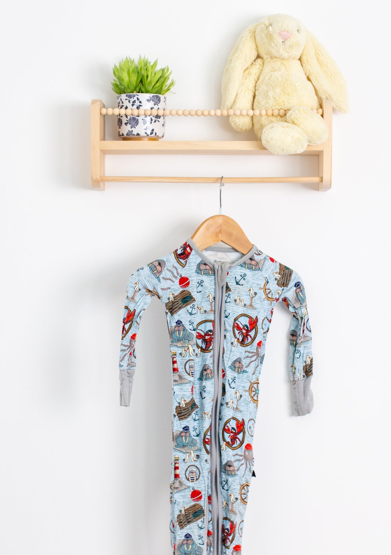 Suttons buttons 6-12M Lobster Onesie