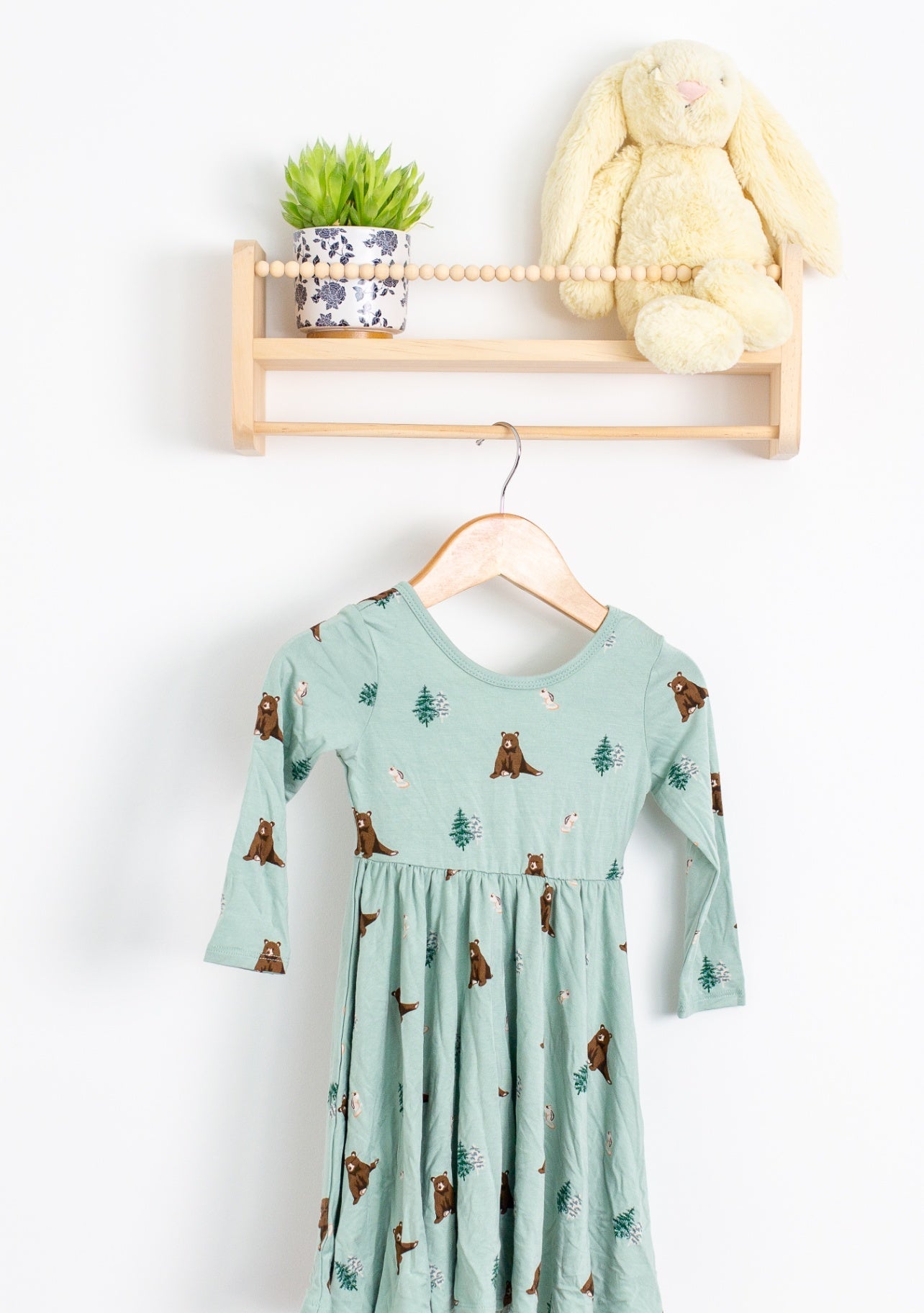 Kyte Baby 18-24M Trail Long Sleeve Twirl Dress - Whimsy