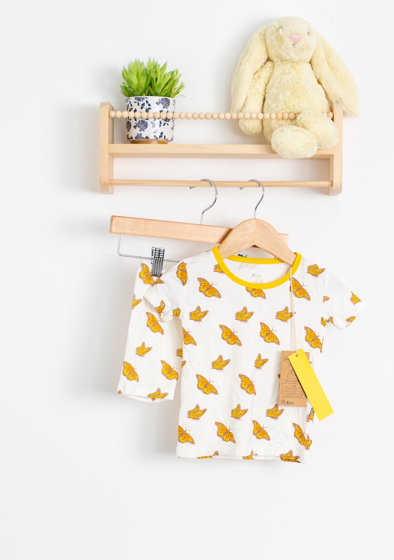 Kyte Baby Monarch Short Sleeve Pajamas NWT - Whimsy