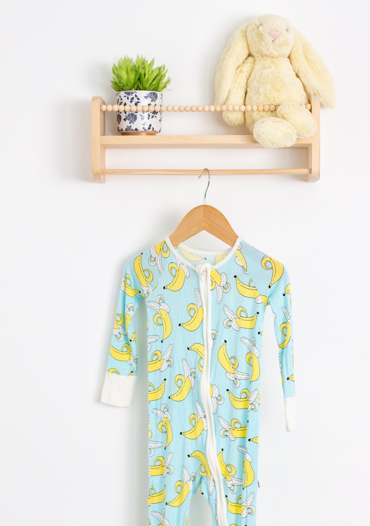 Little Sleepies 12-18M Banana Footies - Whimsy