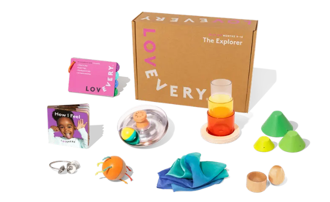 Lovevery The Explorer Play Kit Months 9-10