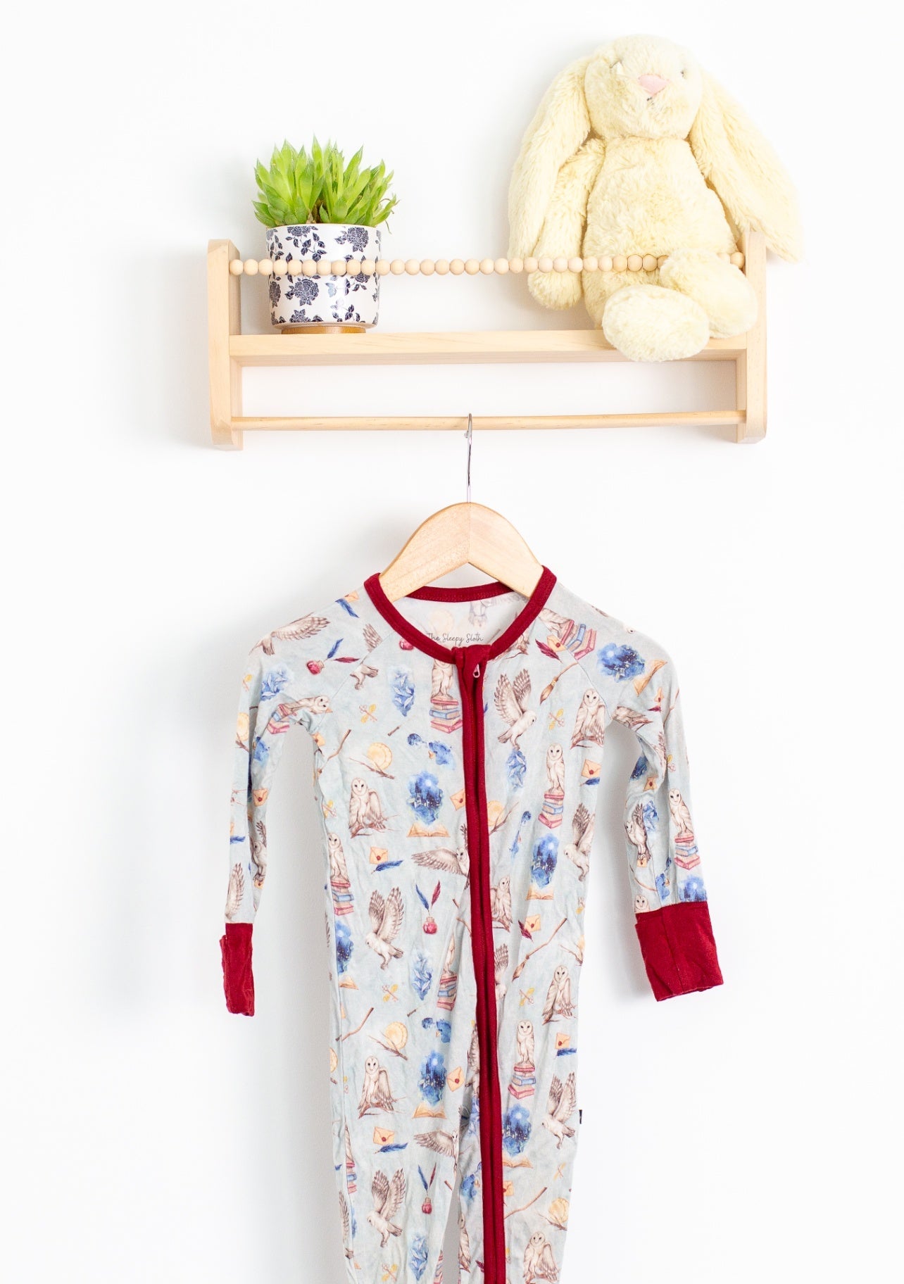 Sleepy Sloth 6-12M Enchanted Romper - Whimsy