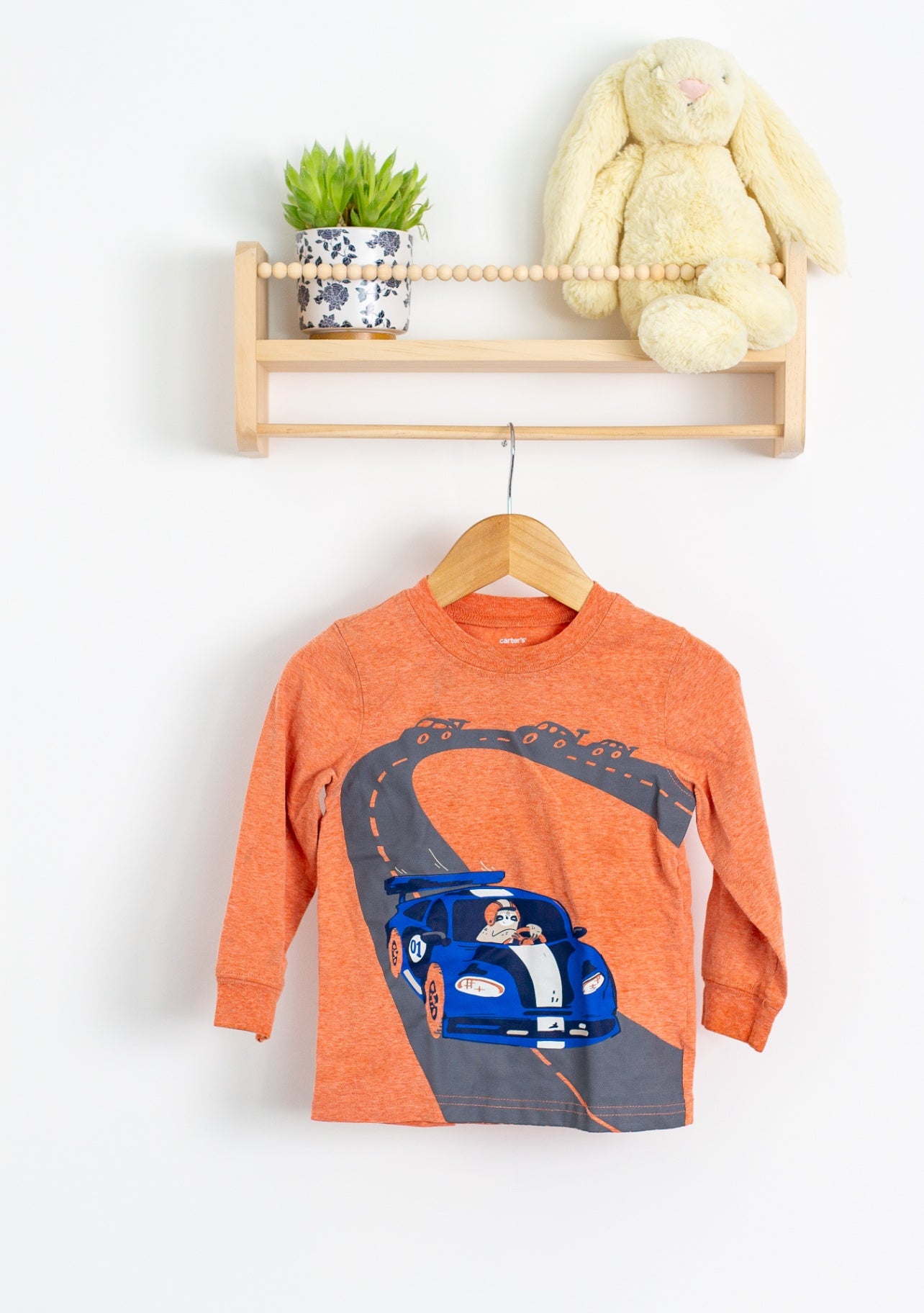 Carters 2T Sloth Racing Long Sleeve