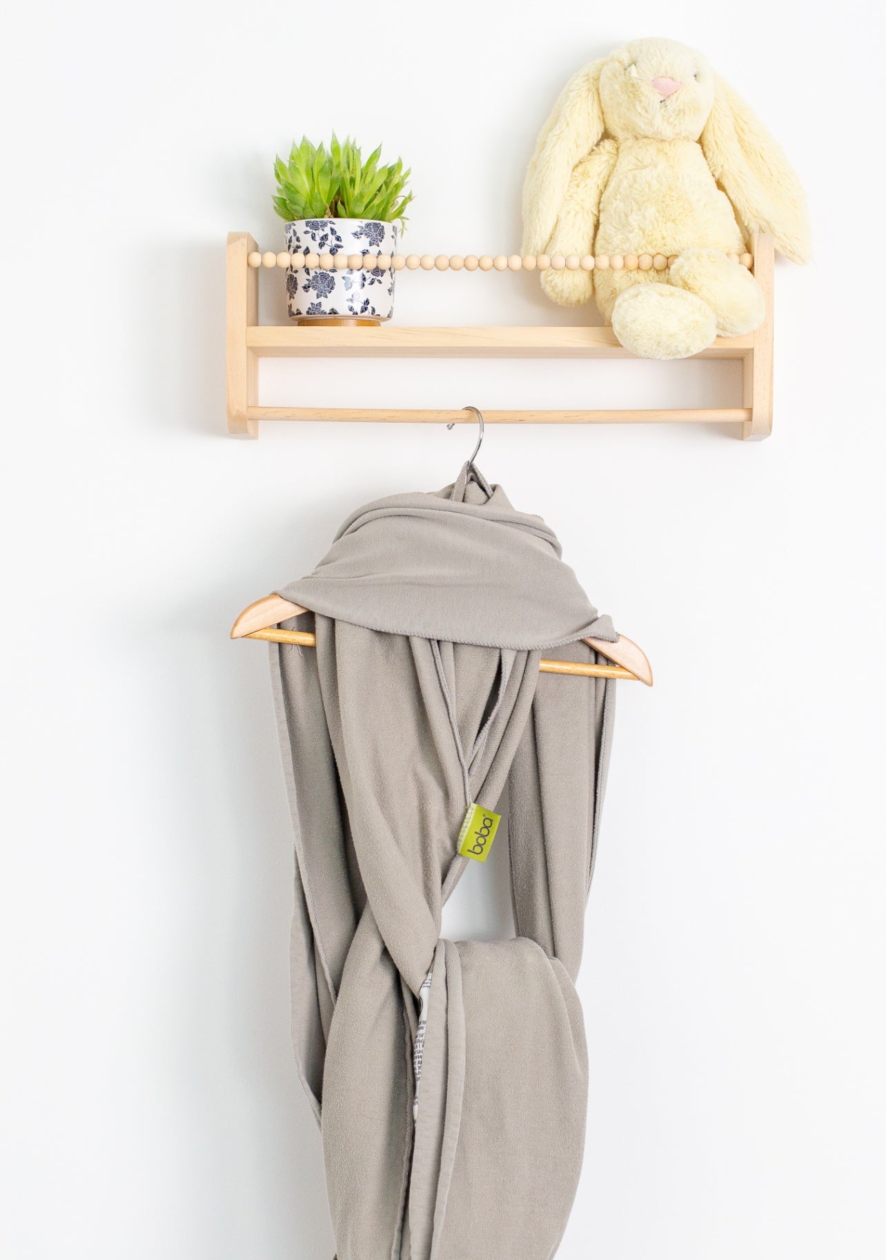 Boba Baby Wrap Carrier in Sage – Original Baby Sling Carrier for Newborns (7–35 lbs), Soft, Secure, Hands-Free & Ergonomic,