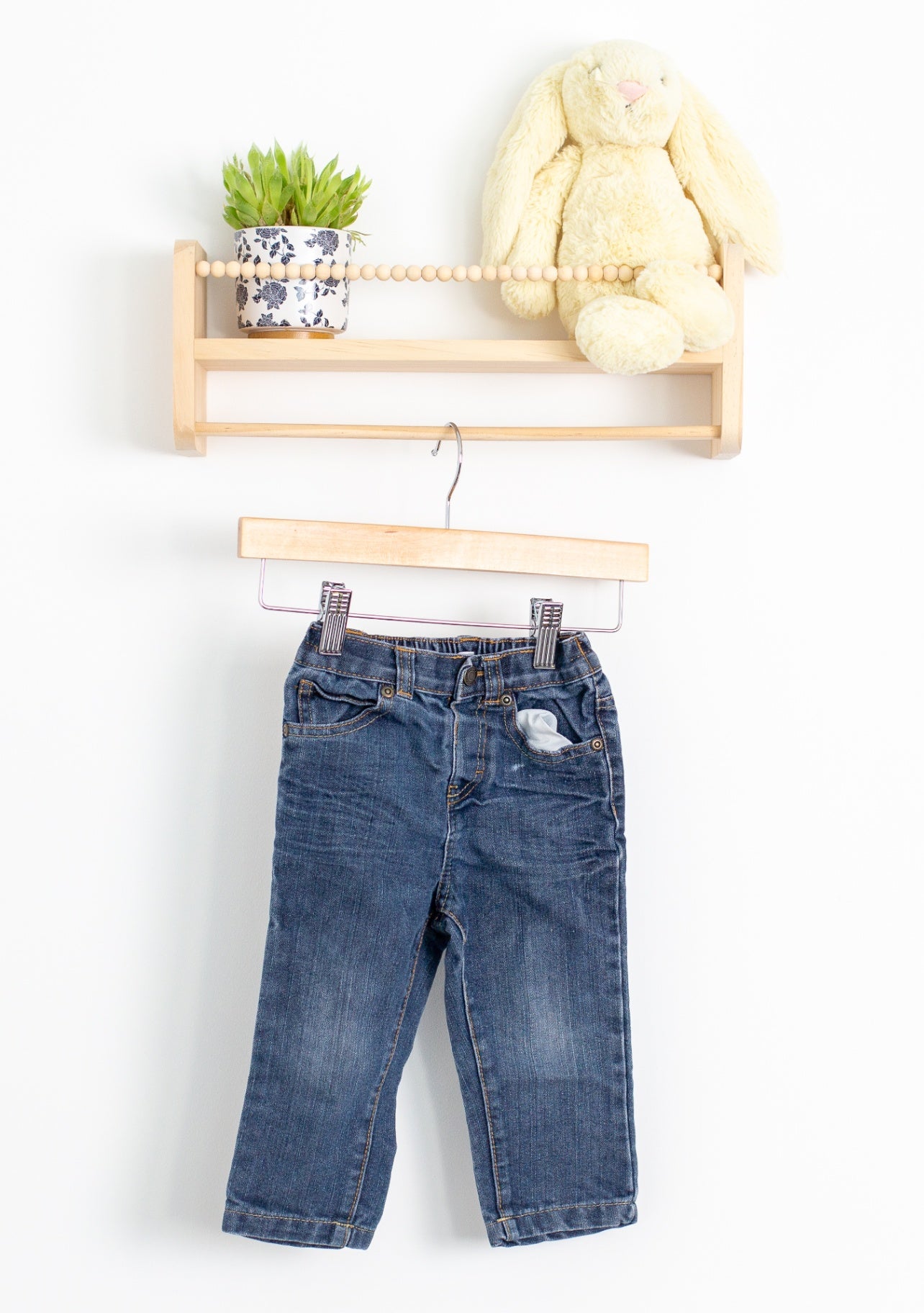 George 12-18M Dark Blue Denim Pants - Whimsy