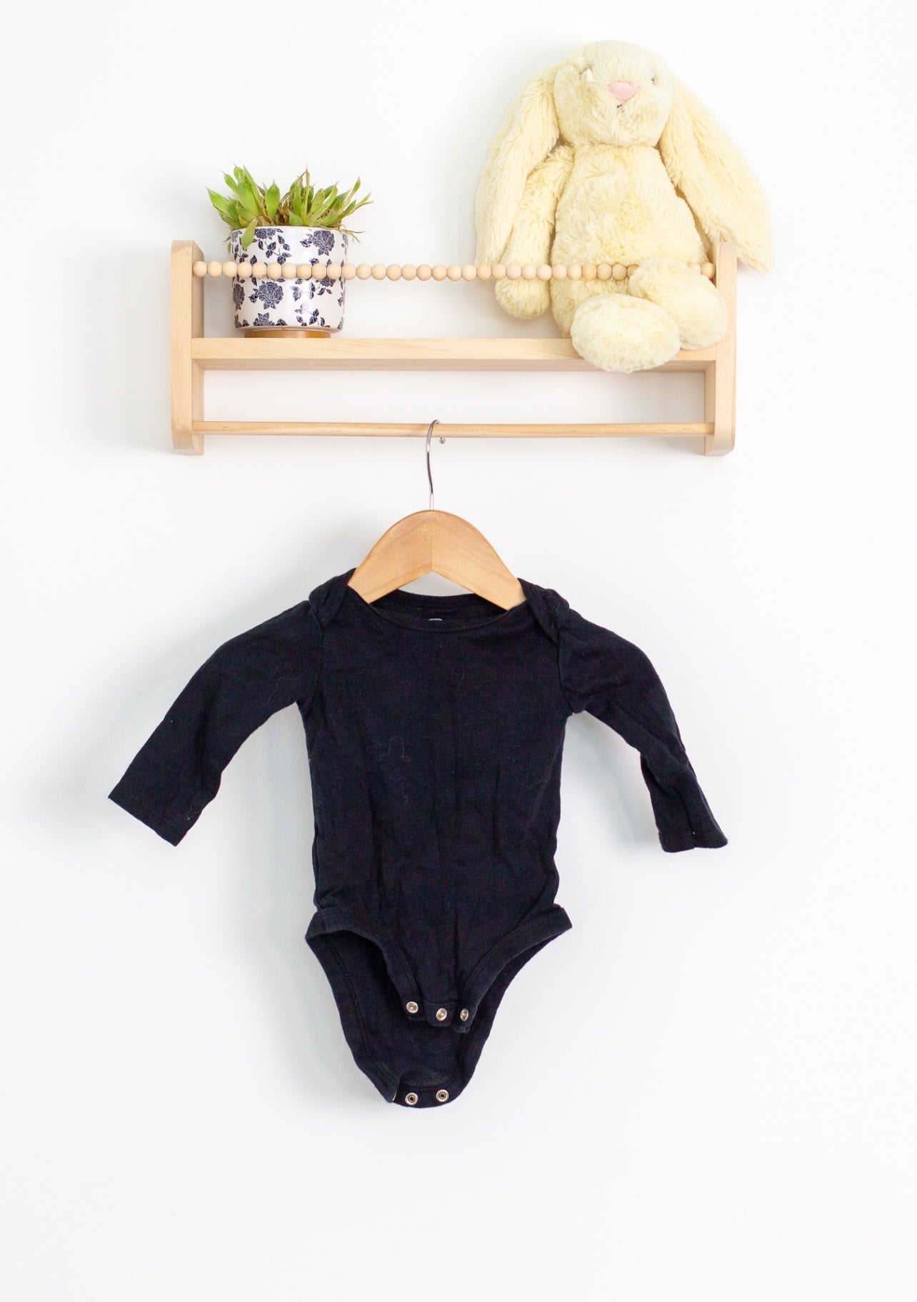 Lamaze 6M Black Long Sleeve Onesie - Whimsy