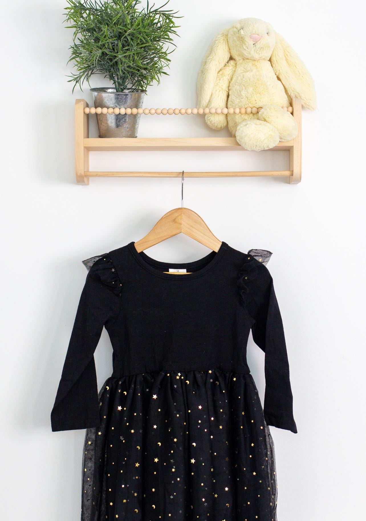 Lil His and Hers Boutique 2-3T Black with gold accents NWT