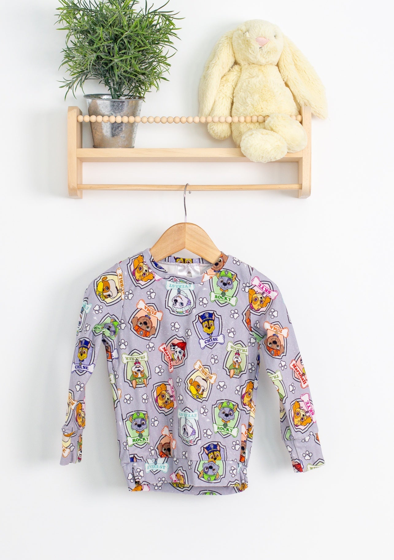 Farmhouse In the City 2T Gray Paw Patrol Sweater