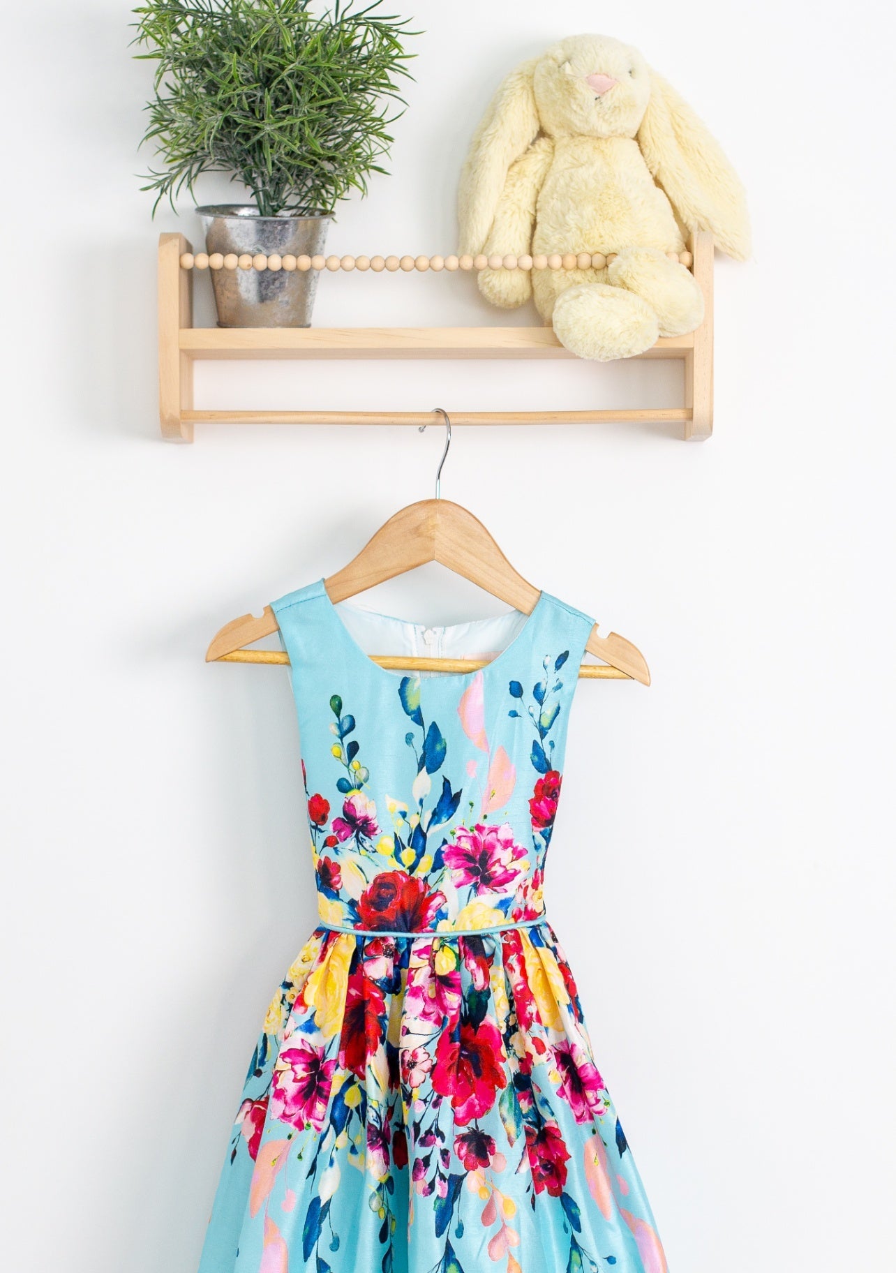 Foreever Free 4T Multicolor Floral Dress