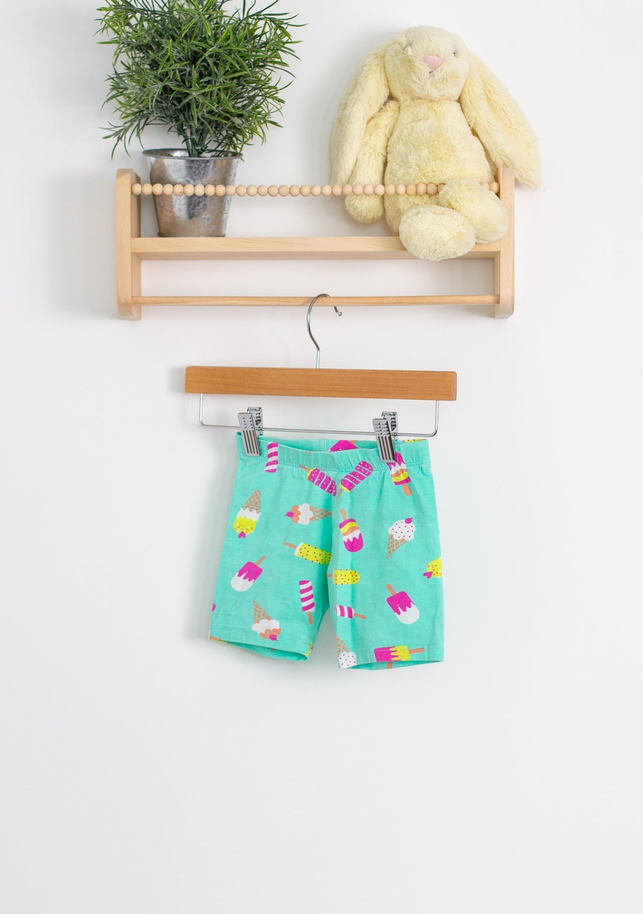 Monkey Bars 2-3T Turquoise Shorts
