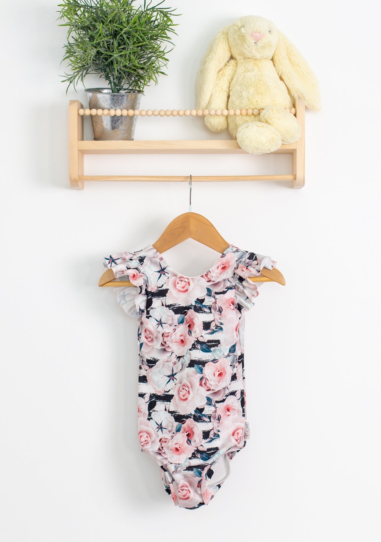 Vi & Jax 2-3Y Multicolor Floral Onesie