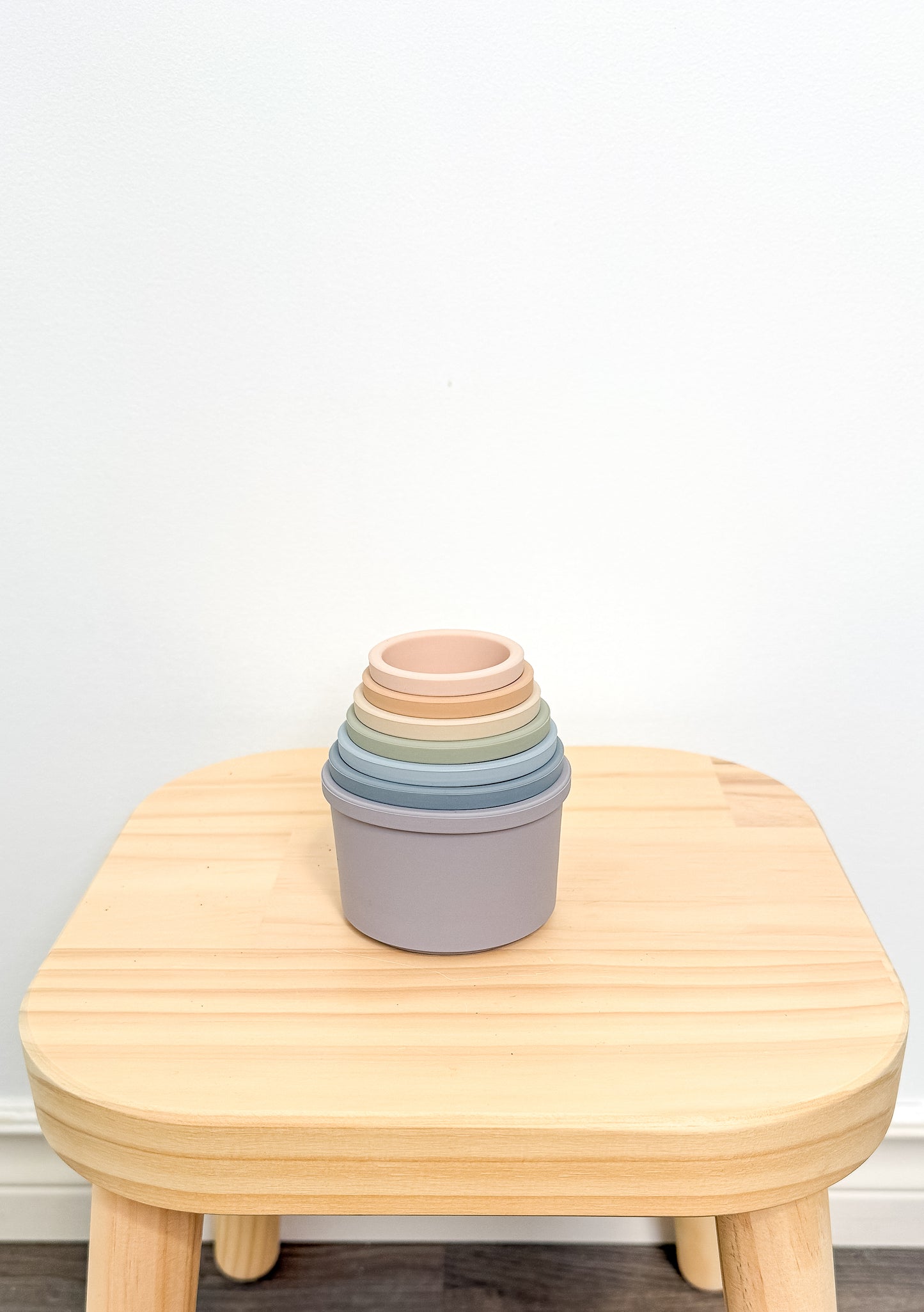 Tailored Tots 7 piece silicone stacking/nesting cups