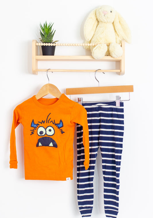 GAP Sleepwear 2T Navy blue and white