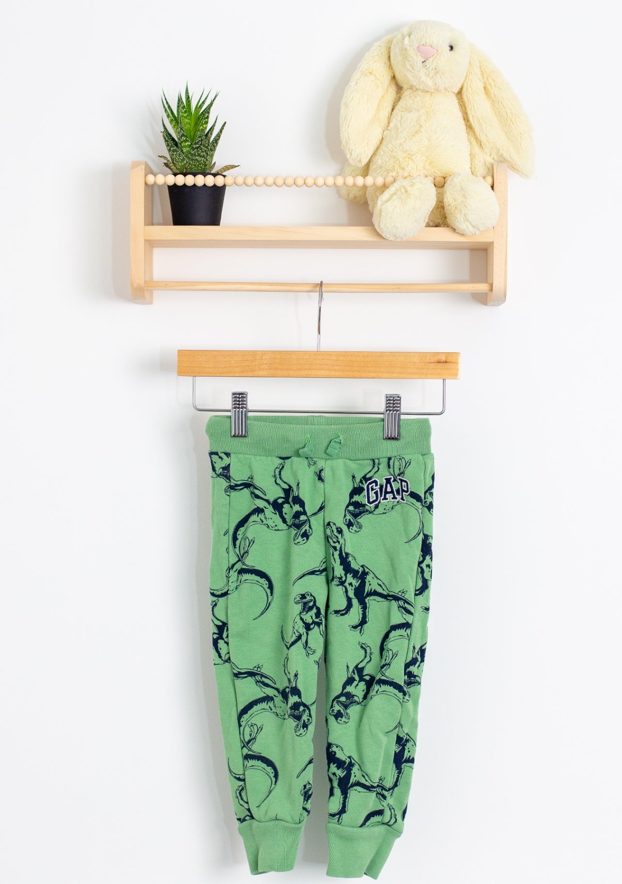 GAP Green Dinosaur Sweatpants