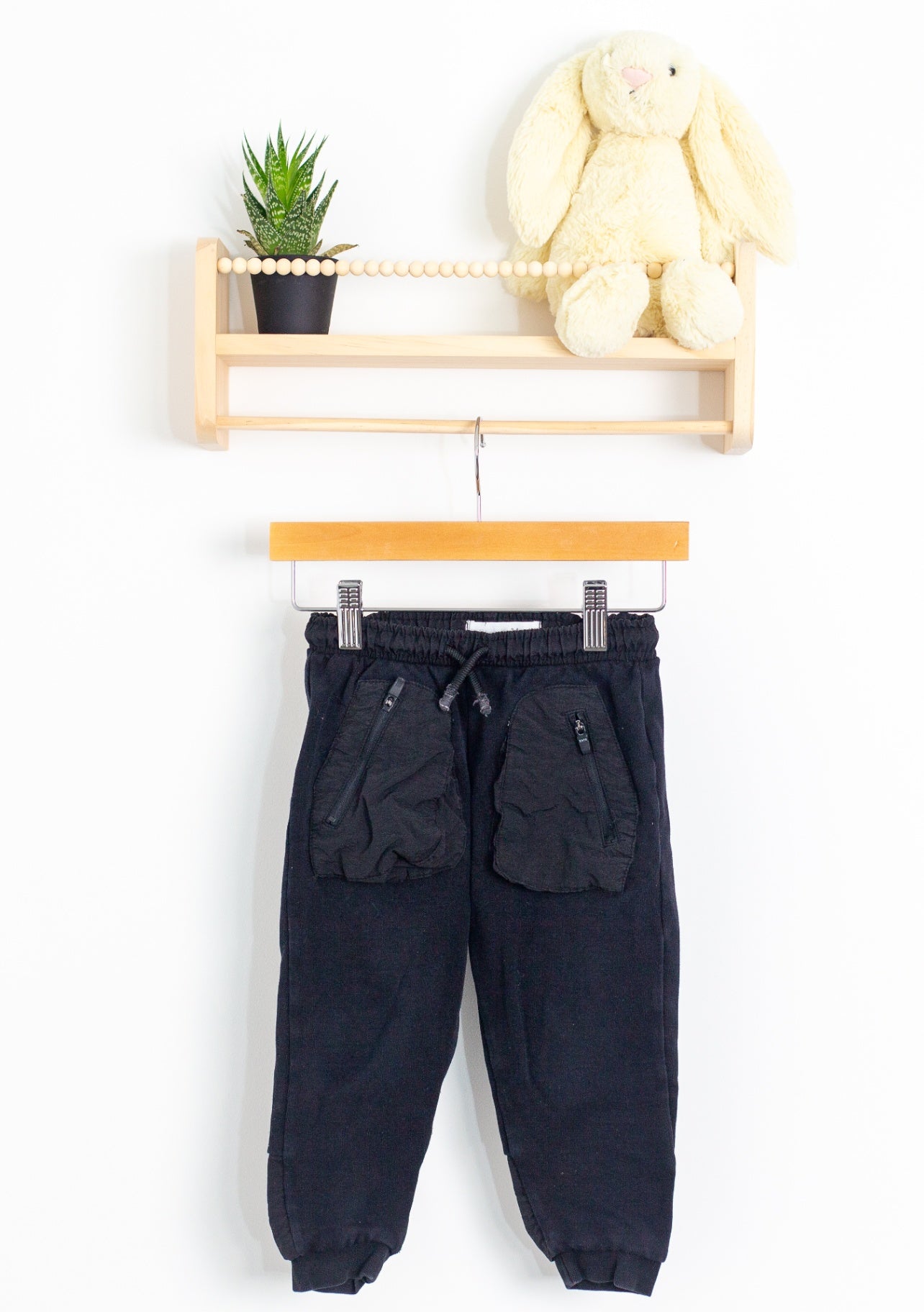 Zara Everyday 2T Black Sweatpants