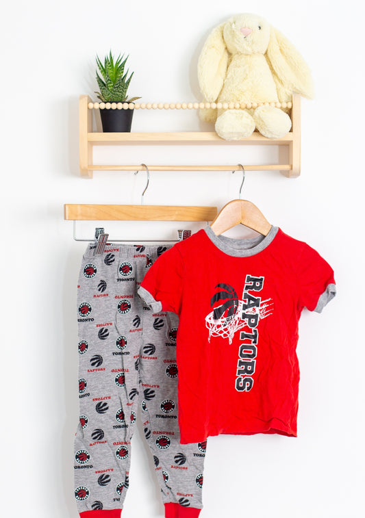 Raptors Sleepwear 5T Red and Grey