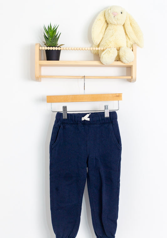 Old Navy Fleecy Sweatpants 2T Navy Blue