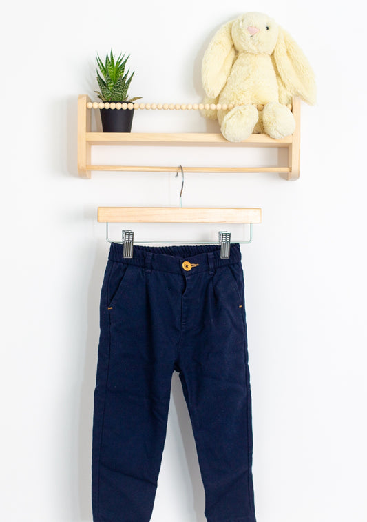 ZARA Dress Pants 2T Navy Blue