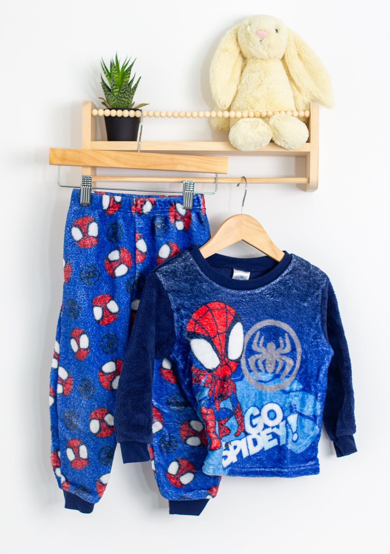 Marvel Add-Ons 4T Blue with red, white, and navy accents