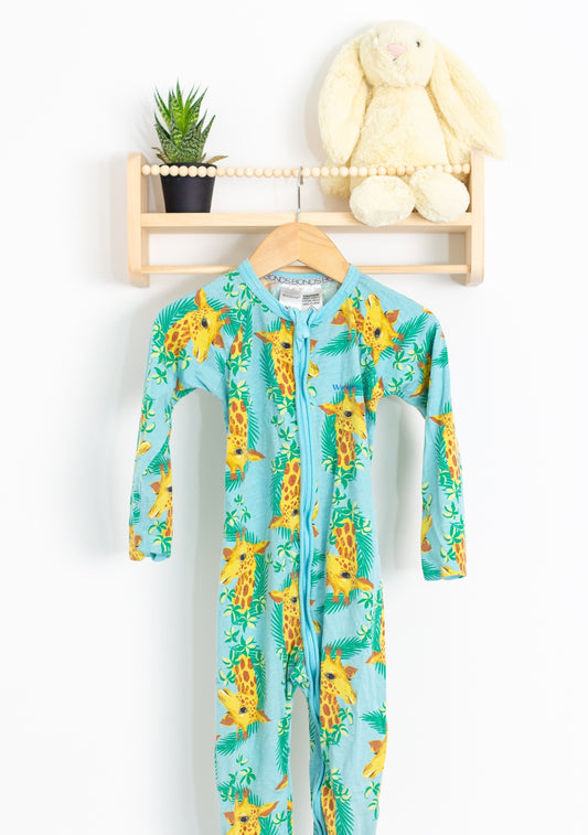 Bonds Sleepwear 3T Light blue with yellow and green accents