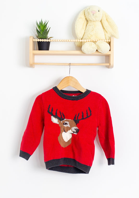 Hatley Reindeer 3T Red
