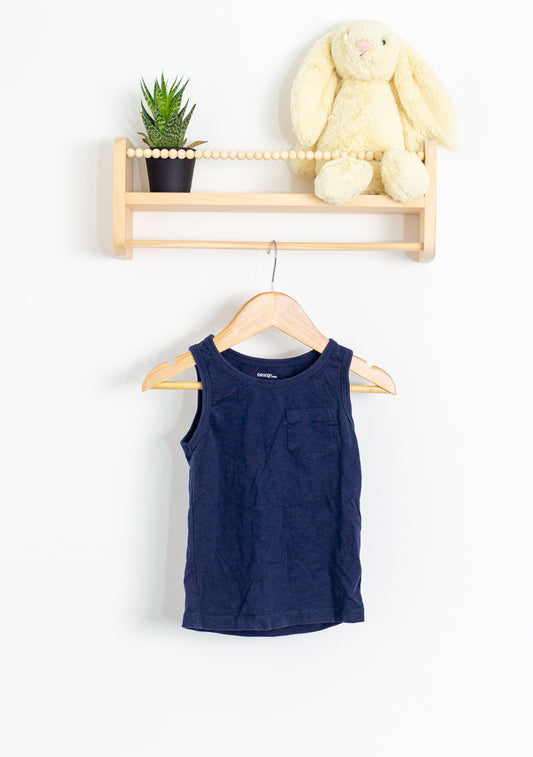 George Add-Ons 3T Navy Blue Tank
