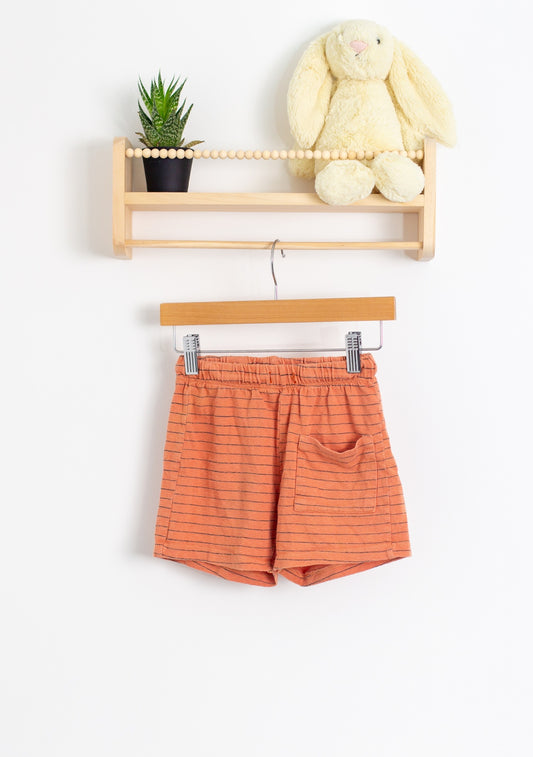 Zara Everyday 3T Orange with black thin stripes