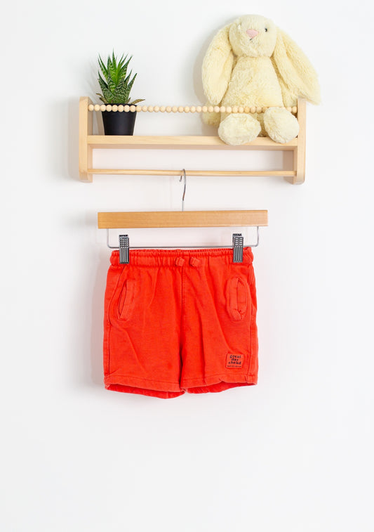 Zara Shorts 4T Red