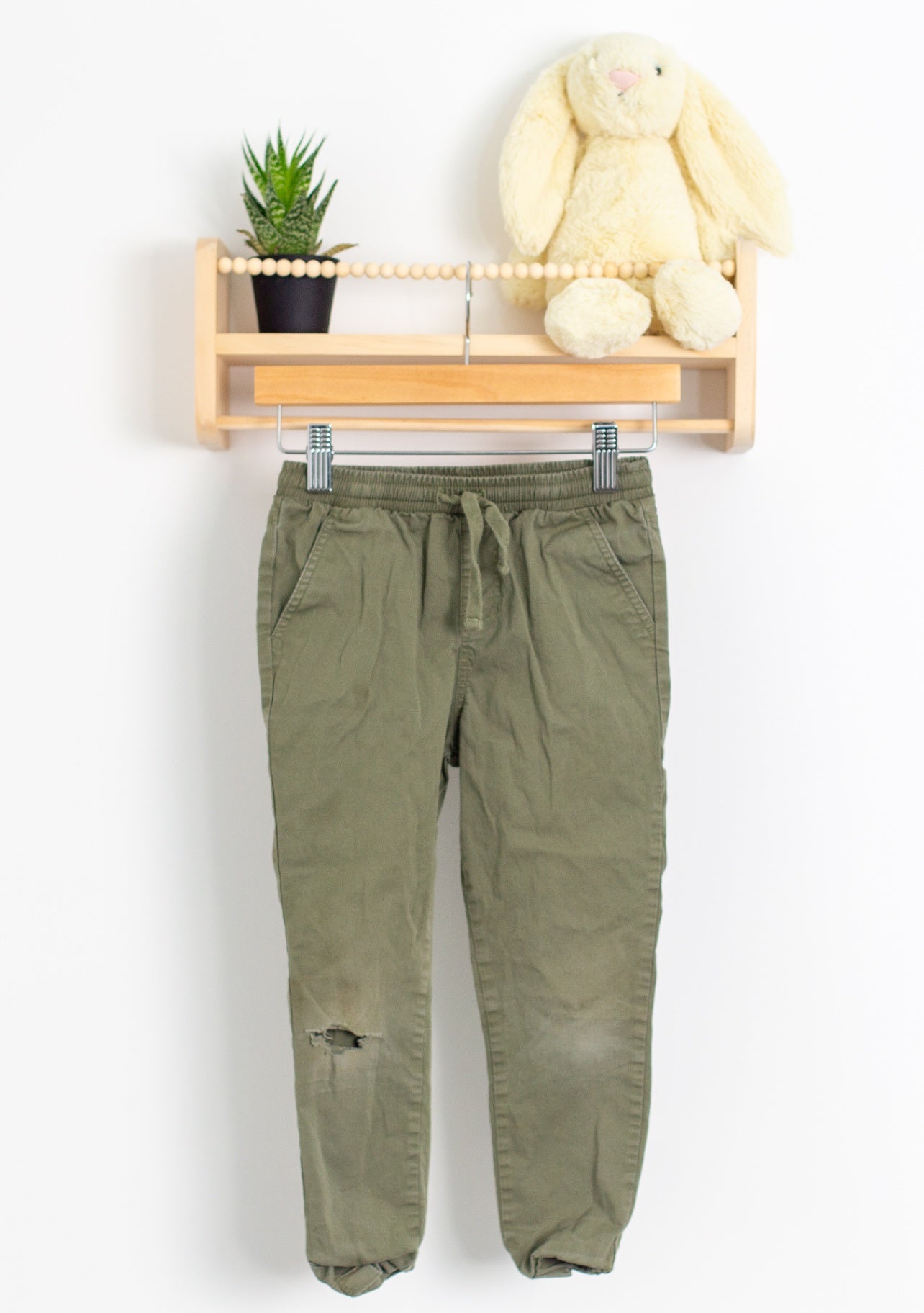 Andy & Evan Add-Ons 5T Olive green Pants