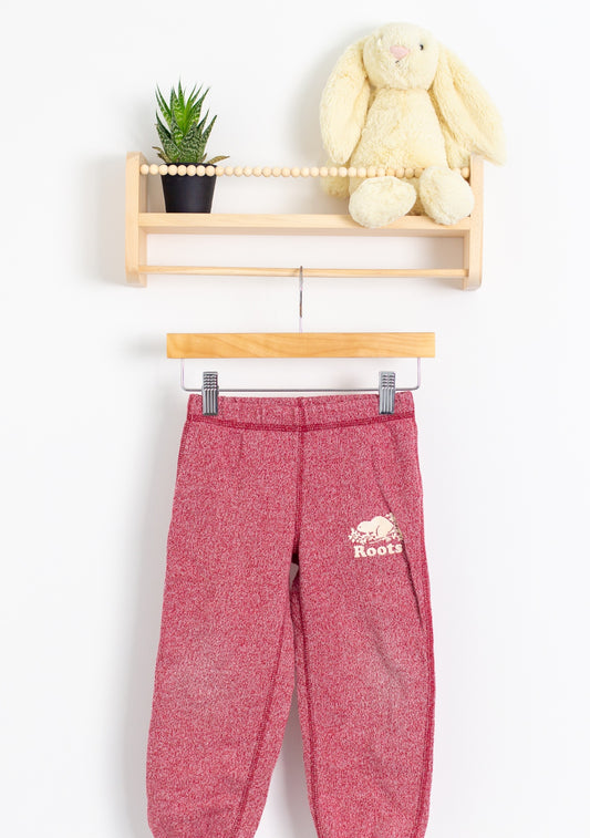Roots Sweatpants 4T Pink