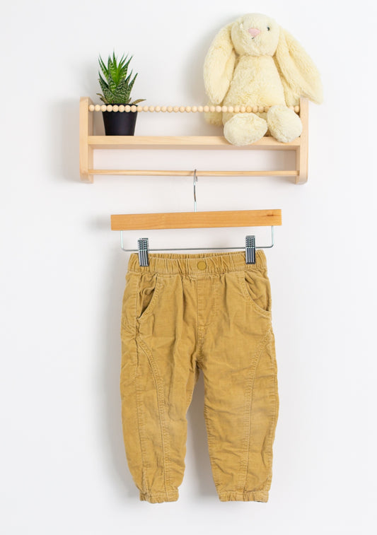 Zara Cordoroy Pants 2T Khaki