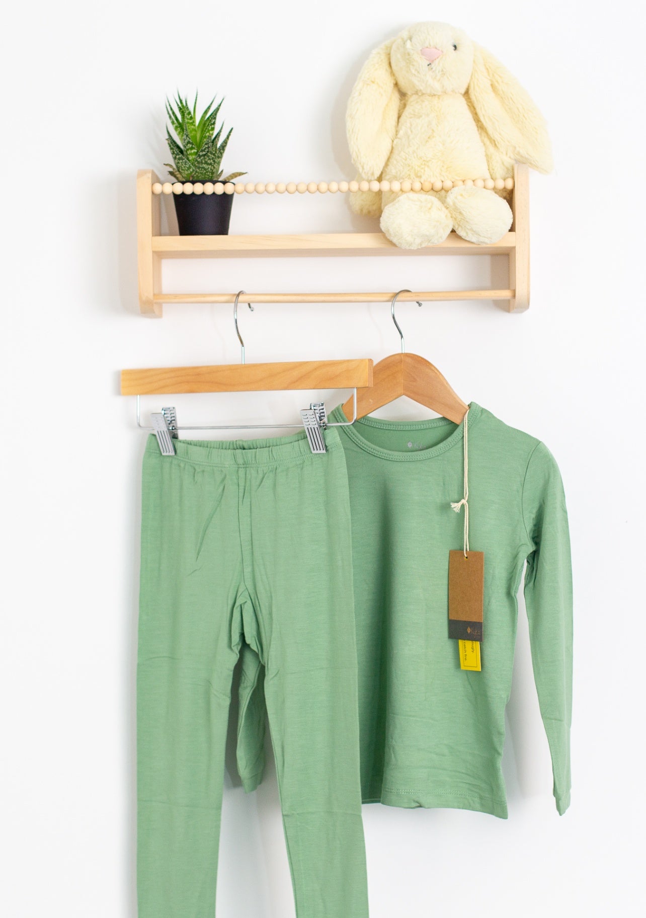 Kyte Baby 4T Matcha Long Sleeve PJs
