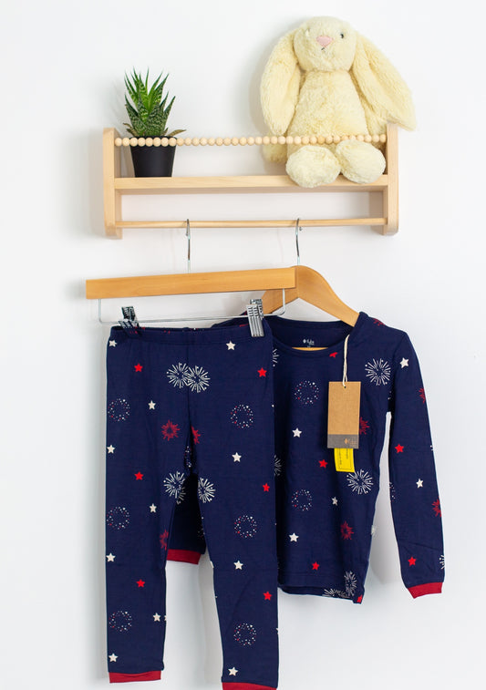 Kyte Baby 3T Navy blue with red and white accents