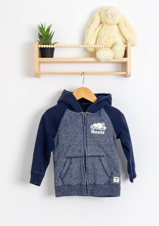 Roots zip up hoodie