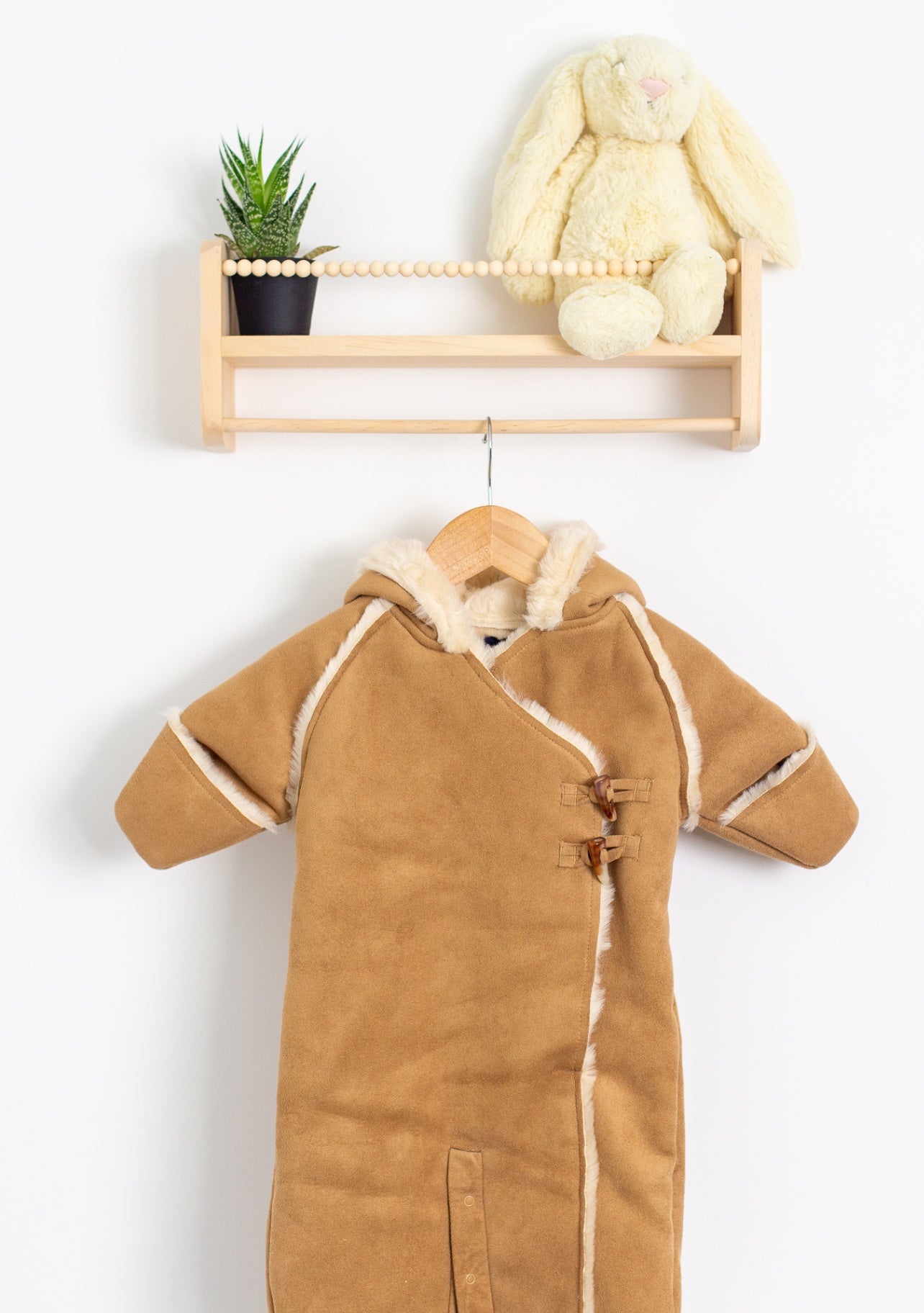 Baby Gap suede bunging suit